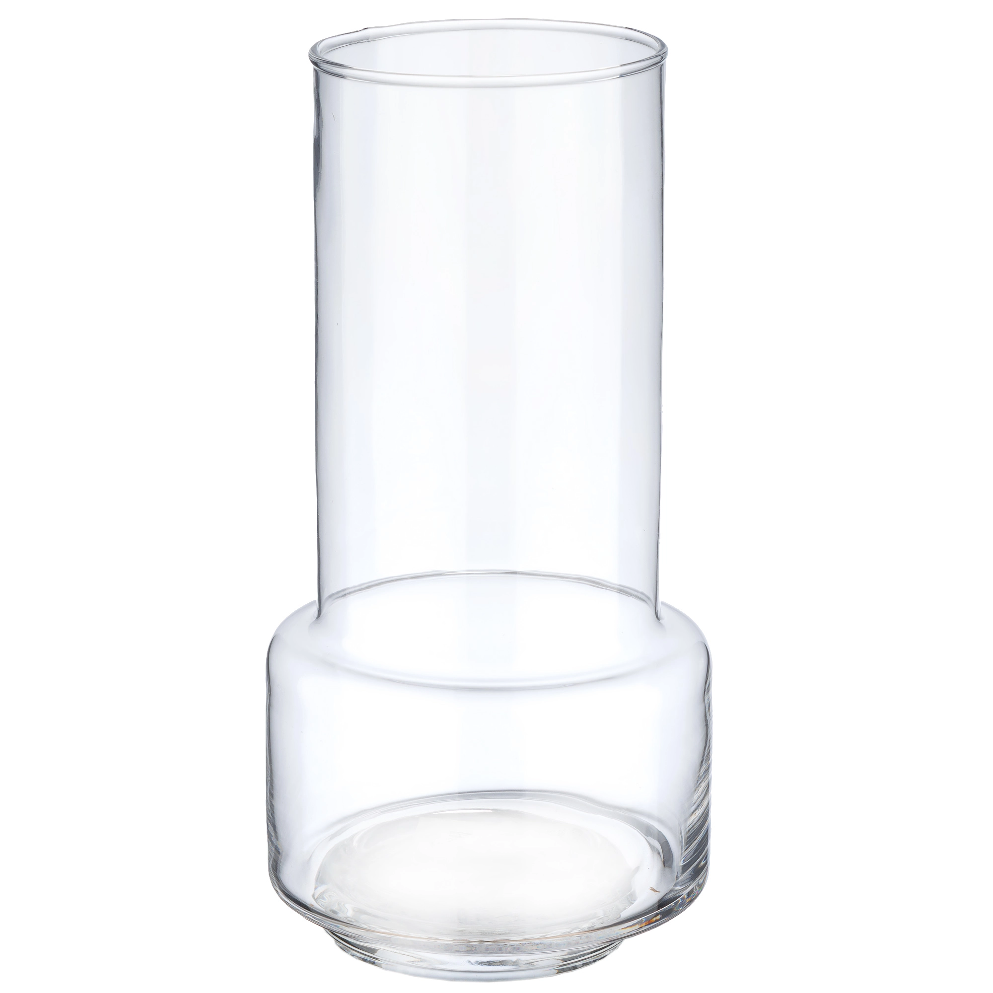 Ваза "Column" (стекло), D8xH20 см Прозрачный