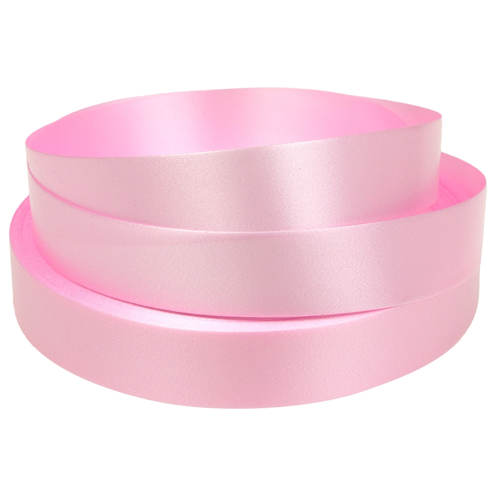 Лента полипропилен, 20 ммx100 ярд Светло-розовый