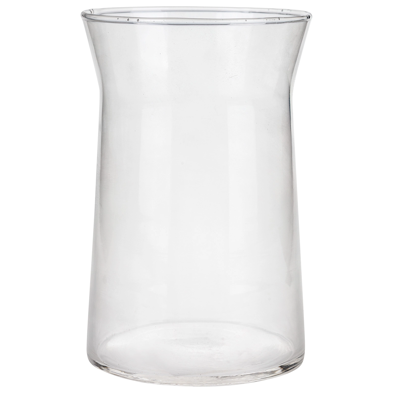 Ваза "Колба" (стекло), D10xH16 см Прозрачный